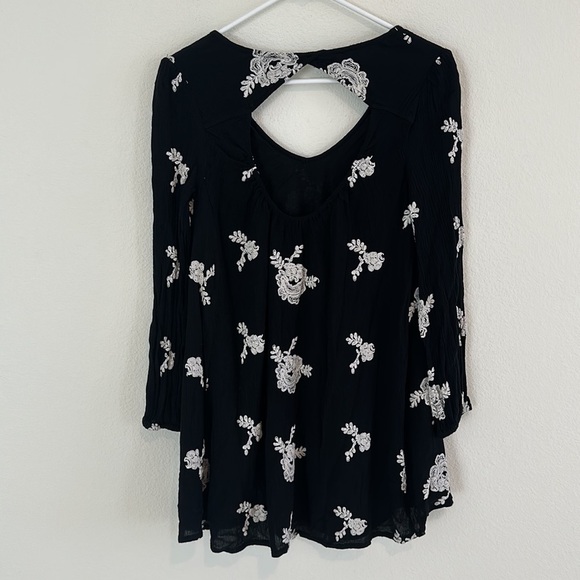 Free People Austin Mini Dress in Black - Picture 8 of 11